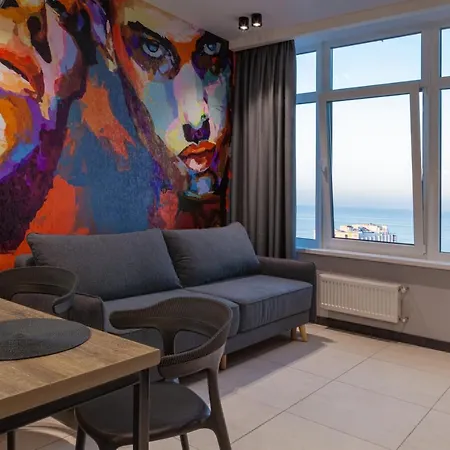 Аркадия 44 Жемчужина ,Прямой Вид На Море. Appartement *